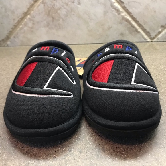 🆕 Champion SleepOver II Black Slippers Unisex - Picture 4 of 9